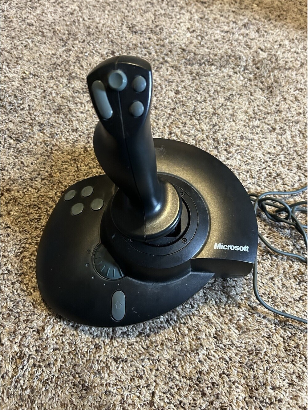 Vintage Microsoft Sidewinder Joystick Tested Working